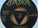 PEARL BAILEY - THAT CERTAIN FEELING ORIG UK BLACK & GOLD LONDON TRI CENTRE 45