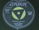 CHUCK BERRY BEAUTIFUL DELILAH / VACATION TIME TRO LONDON 45-HL. 8677 1C/1C EX+