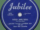 ARLEEN TALLEY (w/ LaVerne Ray) Rock and Roll / Yes He Did 78rpm Jubilee 1950
