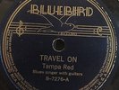 TAMPA RED BLUEBIRD 7276 BLUES 78 RPM RECORD E