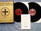 C ALEXANDER PELOQUIN Thirteen Centuries of Christian Choral Art 3 LP box chant