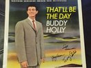 Buddy holly that'll be the day lp rare signed by crickets ace of hearts vg cond