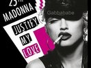MADONNA - JUSTIFY MY LOVE (Anniversary) LP PICTURE DISC & PHOTO SET BLACK PIC SL