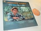 JOHNNY CASH  Now,There was a Song .. UK Orig. Flipback  Vinyl:vg / Cover: mint -