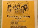 LP Duran Duran Live 82 1982 Album Vinyl Record New Factory Sealed RARE Music