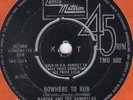 MARTHA & THE VANDELLAS - NOWHERE TO RUN Tamla Motown 45 TMG 502
