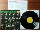 LP STOCKHAUSEN Chöre für Doris  Deutsch Gramophon  2530 641 1976  Dédicacé