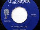 PARAKEETS QUINTET 45 My Heart Tells Me / Yvonne VG++ Doo Wop ATLAS e4209