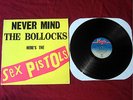 Never Mind The Bollocks Here's SEX PISTOLS 1977 Virgin LP #V-2086 U.K. 1st press