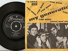 THE WHO MY GENERATION & SHOUT AND SHIMMY DANISH PS+45 1965 THE HIGH NUMBERS MOD