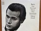 GLENN GOULD classical LP COLUMBIA 2-eye “Bach 2/3 Part Inventions” stereo NM