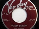 The SPANIELS 45 Stormy Weather / Here Is Why... VEEJAY label DOO WOP mg94