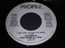 Spyder-D: I Can't Wait (To Rock The Mike) / (Same) 45 - Old School Rap