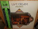 LP  CREAM - LIVE CREAM VOLUME 2      Japan   1972    w/OBI    MINT