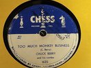 78 RPM  Chuck Berry CHESS 1635 Brown Eyed Handsome Man