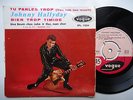 JOHNNY HALLYDAY ( tu parles trop ) ep avec languette
