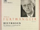 WILHELM FURTWANGLER BEETHOVEN SYMPHONY NO.9 ELECTROLA ED.1 RED WALP 1286/87 NM