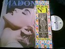RARE MADONNA TRUE BLUE LP + FRENCH OBI LIVE TO TELL  (REBEL HEART)