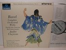 SAX 2479 Ravel Complete Orchestral Works Vol.4 Paris Conservatoire Cluytens B/S