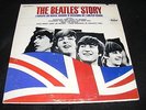 THE BEATLES STORY 2 LP Gatefold Capitol Rainbow Label MONO Issue Original US