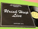 URIAH HEEP 2LP LIVE ORIG ITALY 1973 NM     GATEFOLD COVER