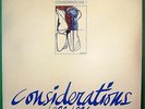 BILL DIXON-CONSIDERATION No.1-ORIGINAL ITALIAN LP 1981+INNER-NEAR MINT-FREE JAZZ