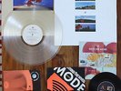 Depeche Mode Music for the masses original UK clear vinyl LP textured sleeve