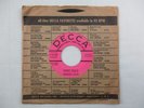 BARBARA ALLEN SWEET WILLIE RARE 1950s DJ PROMO DECCA 45 COUNTRY ROCKABILLY