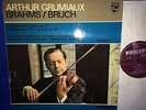 PHILIPS SAL 3526 *PLUM* GRUMIAUX* BRAHMS /BRUCH VIOLIN CTOS* VAN BEINUM* NM