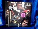 NEIL YOUNG AMERICAN STARS N' BARS RARE PROMO HYPE STICKER  ROCK  LP