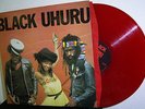 LP BLACK UHURU - RED * ORIGINAL ISLAND 1981 UK RED VINYL/WAX + OIS * RARE