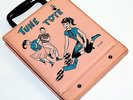 TUNE TOTE by Ponytail - w/12 Fifties 45's- Gene Vincent-Richie Valens