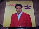 ELVIS PRESLEY STUNNING MINT RECORD ALBUM A PORTRAIT IN MUSIC SIGNED** NOT PLAYED