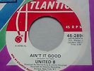 Rare Funk/Soul Promo 45 Nr. Mint+ United 8 