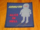 ANNIHILATOR ALICE IN HELL VINTAGE PATCH NEW MEGADETH LAAZ ROCKIT TESTAMENT