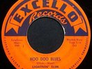 LIGHTNIN' SLIM Hoo Doo Blues/Its Mighty Crazy Excello 2131 1957 Louisiana Blues