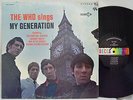 THE WHO - The Who Sings My Generation LP (1st US Issue on DECCA, Debut)