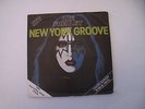 Ace Frehley Kiss solo - New York Groove Blue vinyl UK 7