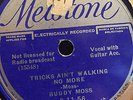 BUDDY MOSS MELOTONE 61156 BLUES 78 RPM RECORD E