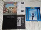 AC/DC: Who Made Who, Back In Black, Dirty Deeds Done Dirt Cheap. Original press