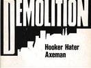 DEMOLITION hooker hater / axeman PRIVATE 1981 NWOBHM 7