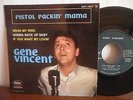 EP CAPITOL / GENE VINCENT / PISTOL PACKIN MAMA / ROCKABILLY / NEAR MINT
