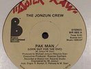 JONZUN CREW-PAK MAN 12 INCH RARE ELECTRO FUNK BOSTON OG