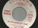 NORTHERN SOUL- KENNY RANKIN-  IN THE NAME OF LOVE- HEAR BOTH- PROMO COLUMBIA