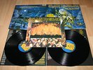 IRON MAIDEN LIVE AFTER DEATH 1985 UK GATEFOLD VINYL LP + TOUR BOOK Ex