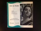 JAZZ JULA DE PALMA. EXTENDED PLAY Columbia 45 Rpm Italy 1956