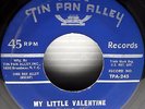 FRANK VILLANI My little Valentine b/w MANDOGUITARS Carmen Y Laura Waltz 45 E4491