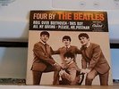 Beatles RARE 45 EP Four by the Beatles, VG jacket, original, record excellent NR