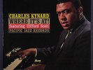 CHARLES KYNARD: Where It's At  LP (Mono, red vinyl, 2 neat clear taped seams)
