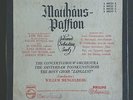 Philips A 00150/3 L Minigroove ED1 - Bach Matthäus Passion Willem Mengelberg 4 X